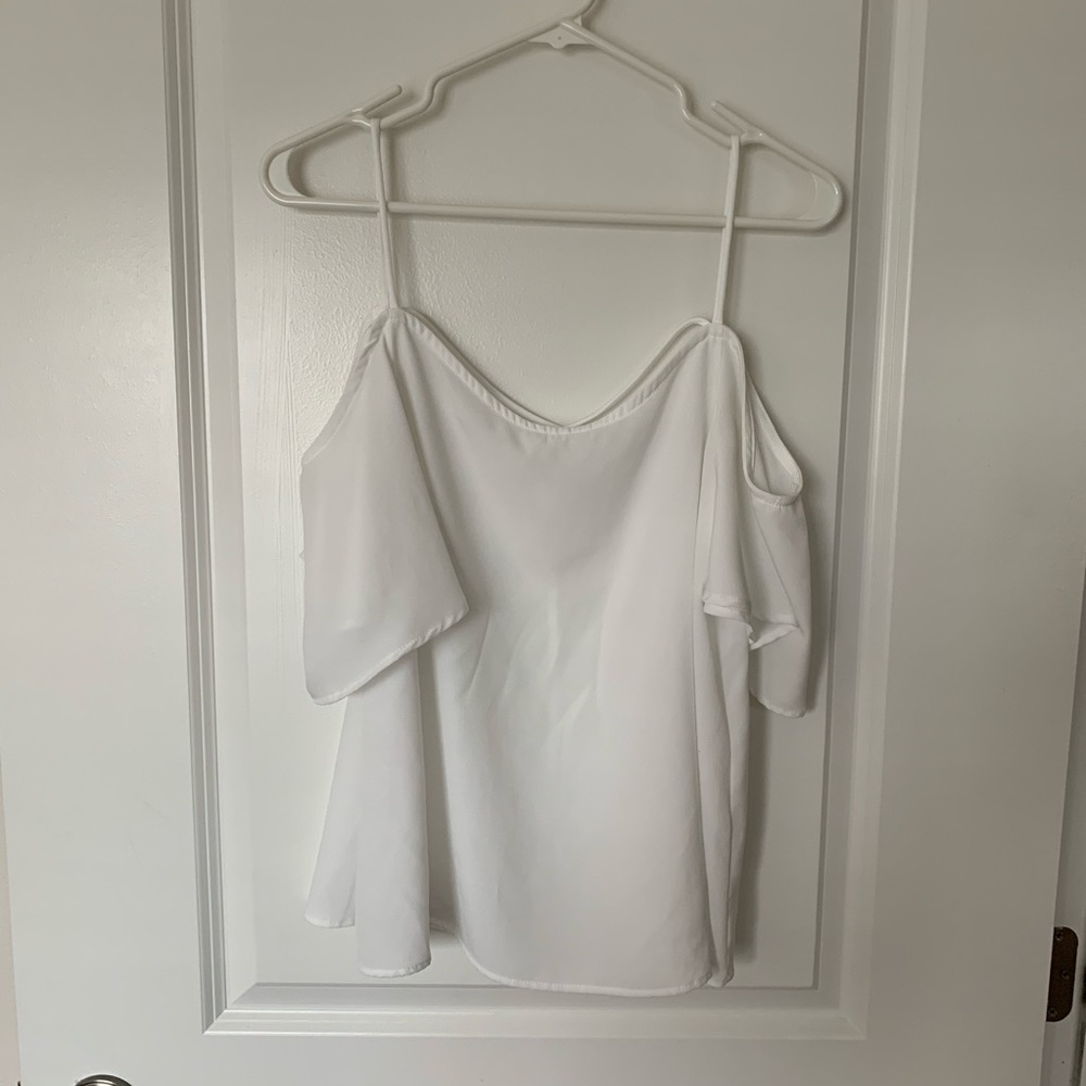Off the shoulder tank
